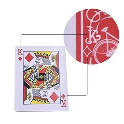 HIGH QUALITY Marked Playing Cards Magic Prop Party Trick • £8.98