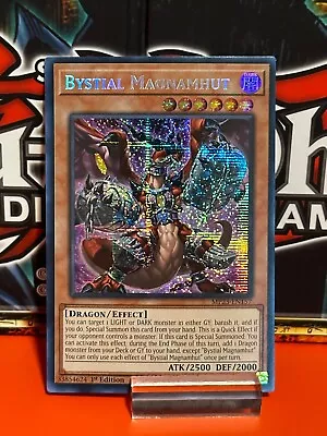 YUGIOH: Bystial Magnamhut MP23-EN157 Prismatic Secret Rare 1st Edition • $2.99