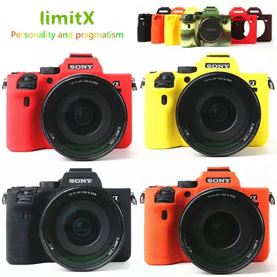 $9.77 • Buy Silicone Armor Skin Case Camera Bag For Sony A7IV A7RIV A9II A7M4 A7RM4 A9M2