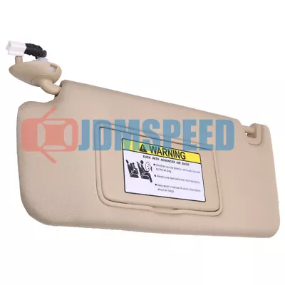 83280TA5A51ZA Tan Sun Visor Left Driver Side For Honda Accord 2008-2012 W/Light  • $28.88