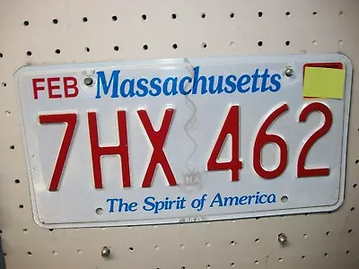 Massachusetts = =  2019?  Passenger  = License Plate = Lot 418 • $5.50