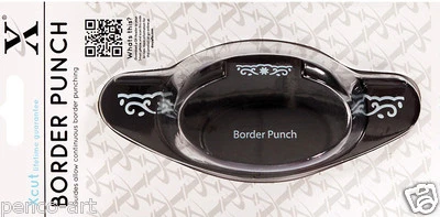 £3.99 • Buy X Cut Decorative 4cm Border Punch For Card Making & Scrapbooking Xcut. Flowers