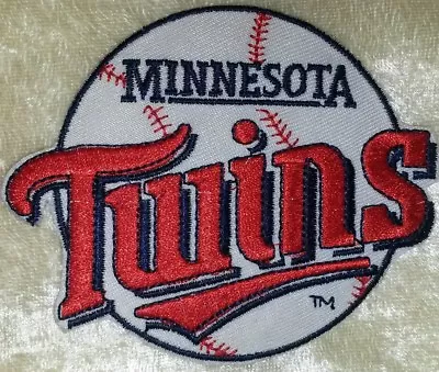 Minnesota Twins 3.5  Iron /Sew On Embroidered Patch~USA Seller~ • $4.95