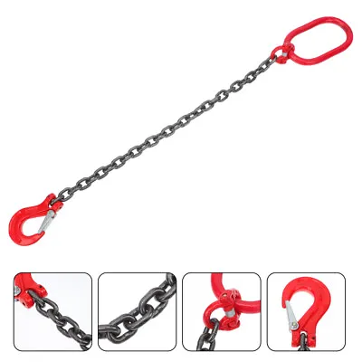 Lifting Chain Sling Single Leg Chain Sling Chain Sling With Hook • £39.68