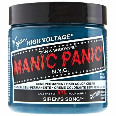 Manic Panic Hair Dye Semi-Permanent Hair Color 4oz (49 Siren's Song) • $11.50