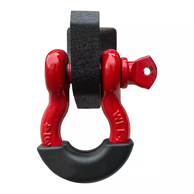 Vijay Fits For 2009-2022 F150 Black Steel Front Tow Hook Shackle Mount + D-ring • $68.98