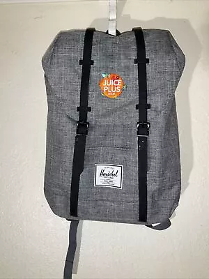 Herschel Supply Co Juice Plus Team Backpack Gray Canvas College School EDC • $20