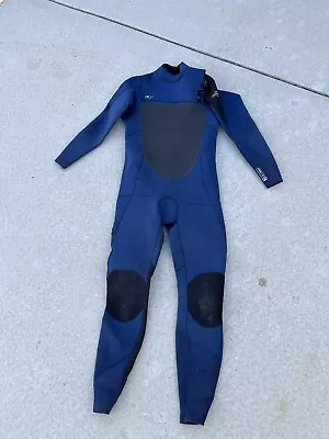 O’Neill Superfreak Wetsuit 4/3 CZ Size Large Blue  Full Suit Men’s • $109.99