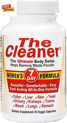 The Cleaner Detox - Powerful 7-Day Complete Internal Cleansing Formula Supports • $26.81