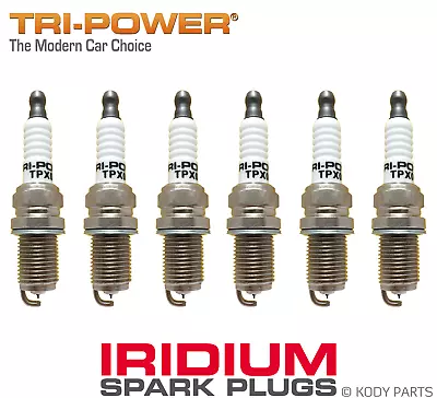 IRIDIUM SPARK PLUGS -for Ford Falcon Ute LPG 4.0L 6 Cyl BF BFII Barra 156 E-Gas • $74.91