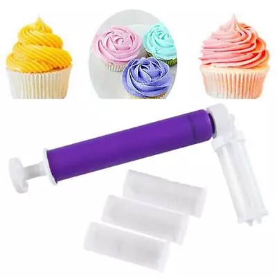 MANUAL AIRBRUSH For Cake Color Spary Pot DIY Baking UK Baking Tool Home Y7A J6T8 • $11.45