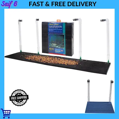 Premium Under Gravel Filter System - For 40-55 Gallon Fish Tanks & Aquariums • $68.99