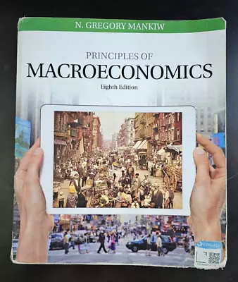 Principles Of Macroeconomics PB Version Eighth 8th Edition Mankiw UA2 • $8.49