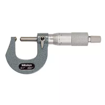 MITUTOYO 115-253 Scherical Anvil/Spindle Micrometer0- In • $163.04