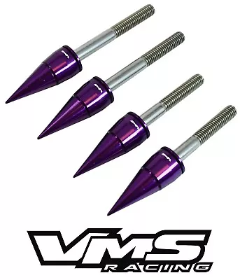 Vms Racing 6mm Purple Spike Cam Cap Cup Bolt Washer Kit For Honda Acura B18 B16 • $24.95