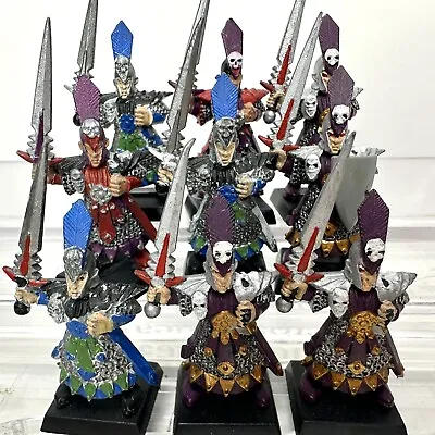 Dark Elves Army Warhammer Fantasy Painted Age Of Sigmar Plastic Miniatures Lot • $29.95