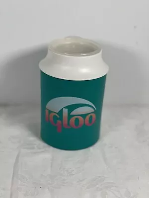 Vintage 80's IGLOO Cups Can Cooler Koozie Beer Drink Holder Coozie • $10