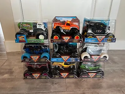 1/24 MONSTER JAM Hot Wheels DIECAST - Pick Your Truck! Digger Zombie MAX D • $29.94