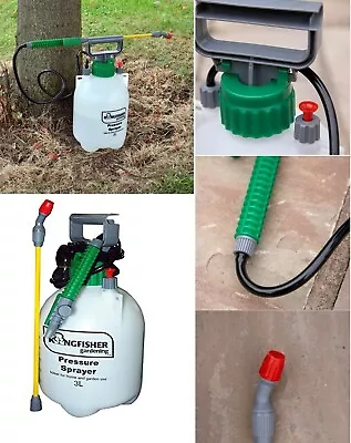 £14.99 • Buy 3 Litre Portable Hand Pressure Spray Pump Action Garden Insecticide Weed Killer