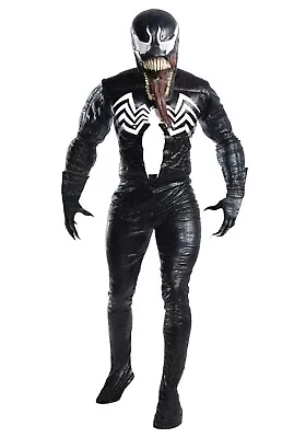 Adult Marvel Venom Spiderman Villain Costume SIZE M (w/ Defect) • $139.99