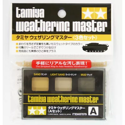 Tamiya 87079 - Weathering Master A Set - Sand Light Sand Mud • £13.88