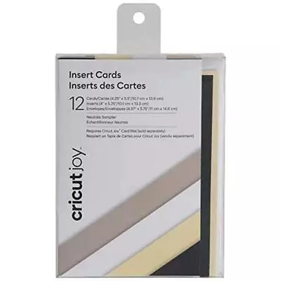 Cricut 2007253 Joy Insert Cards Neutrals Sampler • £19.73