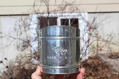 Vintage Foley 2 C. Flour Sifter Small Metal Hand Held Utensil Squeeze Handle • $7.99
