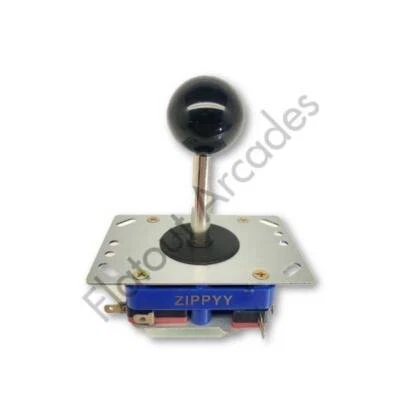 Zippyy Ball Top Long Shaft Arcade Joystick 2/4/8 Way (Black) MAME JAMMA Zippy • £9.80