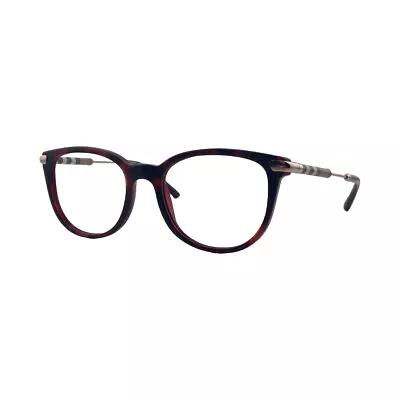 Burberry BE2255Q Top Havana On Bordeaux Eyeglasses Frames 51mm 18mm 140mm - 3657 • $75