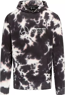 Mercedes AMG Hoodie Tie Dye & FREE F1 LANYARD Official Merchandise • £48