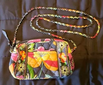 EUC Vera Bradley Purse Mini Chain Bag Crossbody Jazzy Blooms • $12