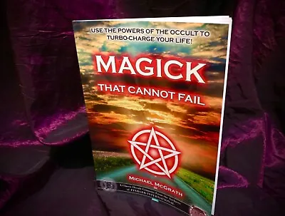 £30 • Buy MAGICK THAT CANNOT FAIL Finbarr Occult Grimoire Magick White Magic Witchcraft 