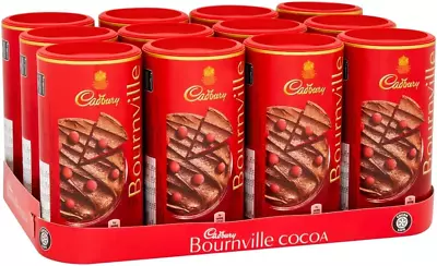 Cadbury Bournville Cocoa Hot Chocolate Cocoa Powder 250g - 12 Pack • £71.88