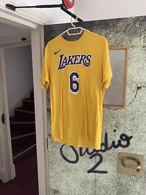£10 • Buy Nike Lebron James Lakers T Shirt Size L