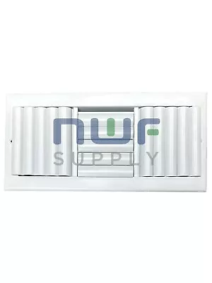 TureAire Aluminum White Ceiling Register 3 Way 14x6 Adjustable Louver • $12