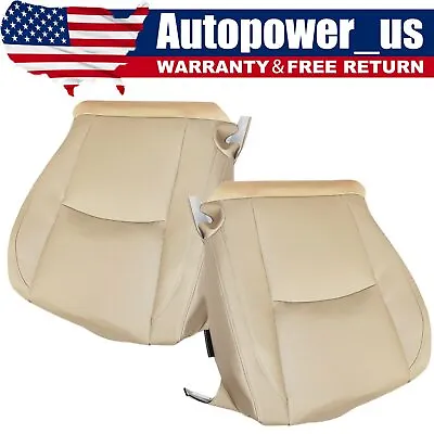 For 2003-2009 Lexus RX330 RX350 RX400 Both Side Bottom Leather Seat Cover Tan • $83.99