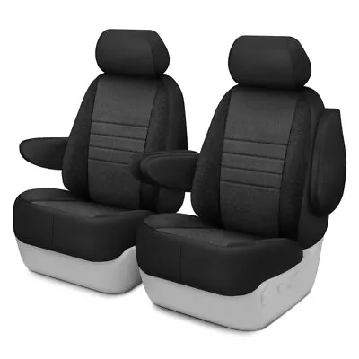 For Chevy Trailblazer 02-09 Fia Series 1st Row Black & Charcoal Seat Covers • $240.46