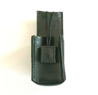 Leather Belt Radio Holster For Motorola Genuine Serbian Police Official Security • $23.97
