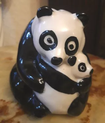 Wade Natwest Mother & Baby Panda Bear Ceramic Moneybox / Piggy • £8.99