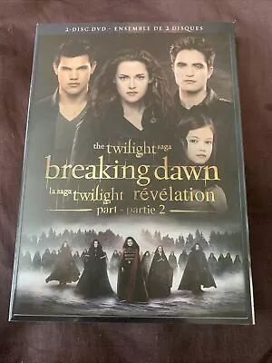 The Twilight Saga Breaking Dawn Part 2 (DVD 2013 2-Disc Set) Stewart Brand New • $3.50