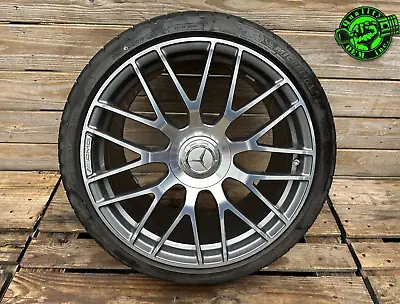 2017-2023 Mercedes C43 C63 Amg  Rear Amg Forged Wheel Rim + Tire 285/30 R19 Oem • $629.99