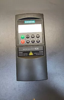 Siemens Micromaster 420 6SE420-2UD17-5AA1 Motor Drive Inverter 0.75 KW • £99.99