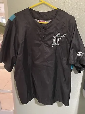 Vintage Florida Marlins Windbreaker Jacket Large Miami Marlins Starter Jacket • $79.99