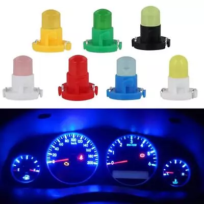 Car LED Instrument Bulb T3 T4.2 T4.7 COB Indicator S0R8 • $7.39