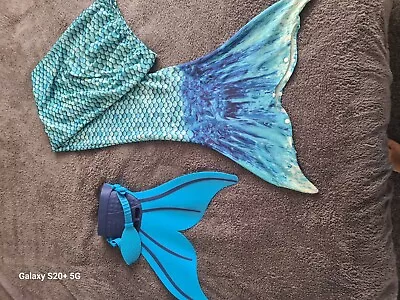 Mermaid Tail Swimmable With Monofin 150 Cm 11-12 Years • £5