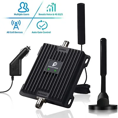 5G 4G LTE Cell Phone Signal Booster Car Truck RV Band 12/13/17 Mobile Repeater • $99