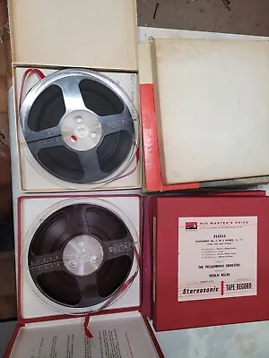 Full 7 Inch Reel To Reel Tape. Contents Unknown. Good Condition. • £11.99