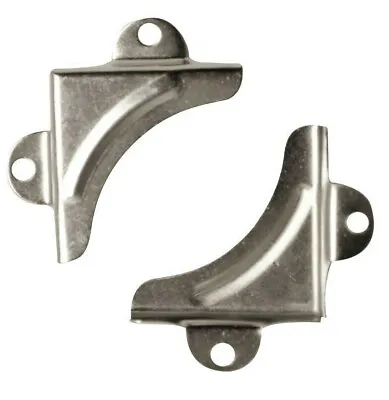 Mirror Corner Bracket 32mm X 32mm X 6mm Nickel Plated Mirror Bracket • £3.79