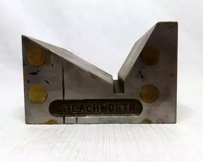 E. Teachworth Magnetic Transfer V-Block Surface Tool Cutter / Grinder • $50