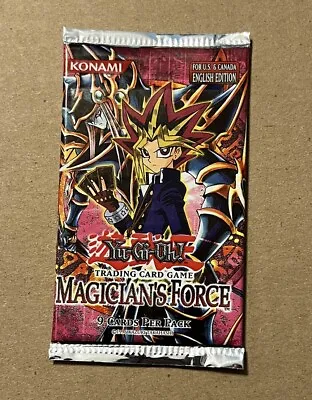 Yu-Gi-Oh Magician's Force Booster Pack - English New Sealed Unlimited Unweighed • $60